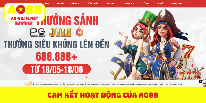 Cam kết hoạt động của AO88