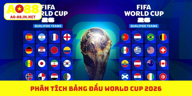 Phân tích bảng đấu World Cup 2026