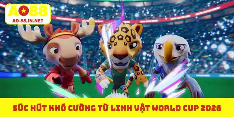 Sức hút khó cưỡng từ linh vật World Cup 2026