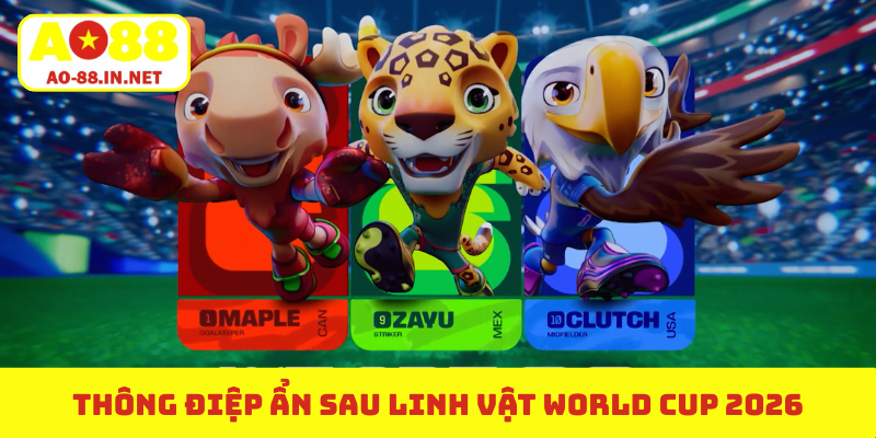 Thông điệp ẩn sau linh vật World Cup 2026